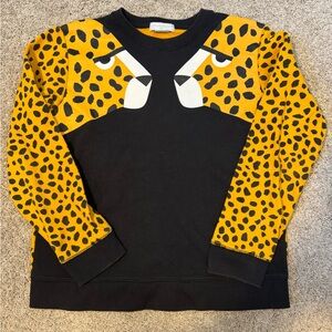 Stella McCartney Kids Size 12 Cheetahs Sweatshirt
